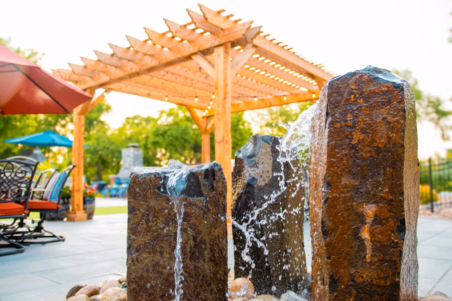 Custom water feature